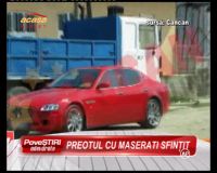 Robertino Oprea, preot in satul Varasti de Giurgiu, conduce un Maserati in valoare de 200.000 de euro! VIDEO