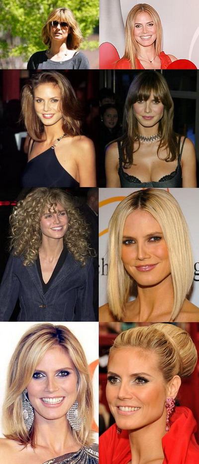 Heidi Klum are un nou look! Uite ce stiluri de coafura a mai adoptat de-a lungul timpului! FOTO