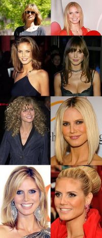 Heidi Klum are un nou look! Uite ce stiluri de coafura a mai adoptat de-a lungul timpului! FOTO