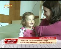Ioana, o fetita de nici 2 anisori, nascuta fara antebratul drept, are nevoie de ajutor pentru a-si pune proteza! VIDEO