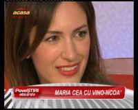 Maria Marinescu a facut tot ce si-a dorit pana acum si nu are regrete! VIDEO