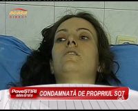 O tanara mama a fost condamnata sa traiasca pentru tot restul vietii intr-un scaun cu rotile, dupa ce sotul a batut-o si a injunghiat-o! VIDEO