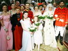 Adela Popescu si Mihai Petre, Sabina Posea si Bogdan Albulescu - nunta dubla in ultimul episod din "Aniela"! FOTO