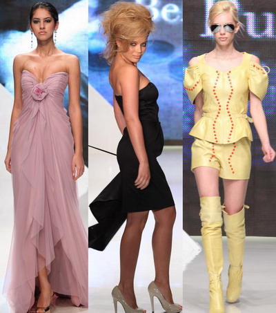 Gina Pistol a defilat in tinuta Belinda Liu in prima seara de la Bucharest Fashion Week! Vezi SUPER GALERIE FOTO cu toate tinutele prezentate!