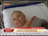 La 11 ani, Loredana are nevoie de 150.000 de euro ca sa invinga leucemia! VIDEO