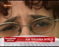 O mama si fetita ei traiesc un adevarat film de groaza! Fostul sot si tata le face viata un iad! VIDEO