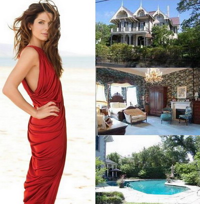 Uite cum arata casa in care s-a mutat Sandra Bullock dupa despartirea de Jesse James