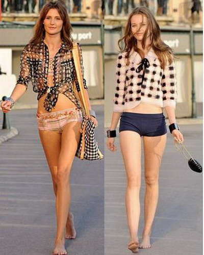 Chanel, prezentare de moda inedita in portul din Saint Tropez