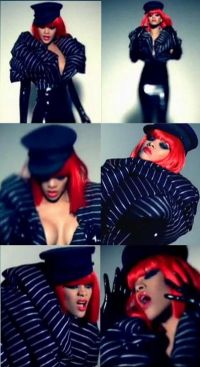 Rihanna va purta o peruca roscata in noul ei videoclip – „Rockstar 101” – VIDEO
