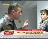 Viorel nu poate accepta ideea ca a pierdut custodia copiilor sai, asa ca ii terorizeaza acum si pe ei, si pe fosta sotie - VIDEO