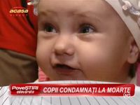 O fetita de numai 9 luni risca sa moara pentru ca in Romania nu exista bani pentru operatia salvatoare - VIDEO