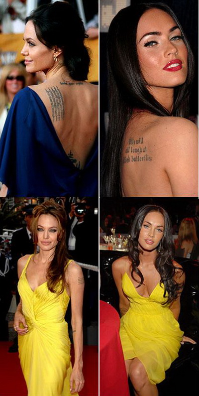 Angelina Jolie versus Megan Fox - Cine ti se pare mai sexy? - GALERIE FOTO 