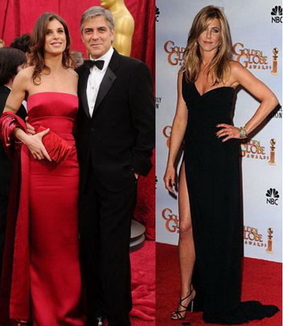  Iubita lui George Clooney, Elisabetta Canalis, a jignit-o pe Jennifer Aniston