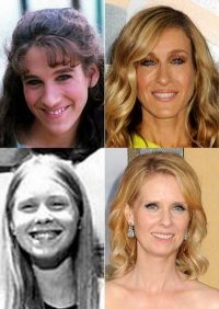 Sarah Jessica Parker si colegele ei din “Totul despre sex” - la inceput de cariera si acum!