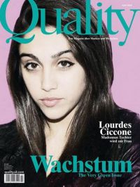 La 13 ani, fiica Madonnei coperta pentru o celebra revista - GALERIE FOTO