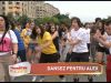 Alex Velea a organizat un flash mob in Piata Constitutiei - VIDEO
