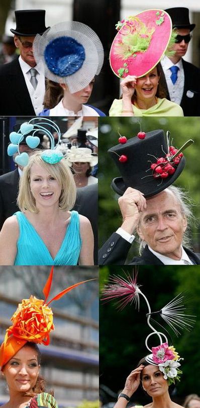 Palarii extravagante in ziua de deschidere a cursei regale de la Ascot - GALERIE FOTO