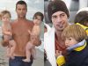 Tatici frumosi, celebri si grijulii – GALERIE FOTO