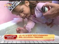 Kasandra, fetita salvata de la moarte de sotii Rotariu, are nevoie in continuare de ajutor! VIDEO