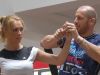 Magda Palimariu a invatat Tae-Bo de la Catalin Zmarandescu - FOTO&VIDEO    