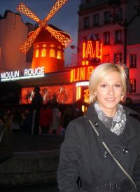 Dana Rogoz a vazut-o pe Audrey Tautou la Paris