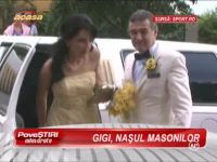 Gigi Becali in postura de nas, la o nunta de masoni - VIDEO