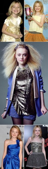 Dakota Fanning - trecerea de la copilarie la adolescenta in SUPER GALERIE FOTO