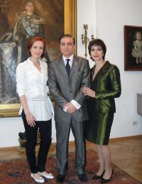 Ioana Maria Moldovan, in vizita la micului print, Carol Ferdinand de Romania -  VIDEO