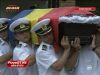 Imagini cutremuratoare de la funeraliile a 11 militari din cei 12 care au pierit in catastrofa de la Tuzla - VIDEO