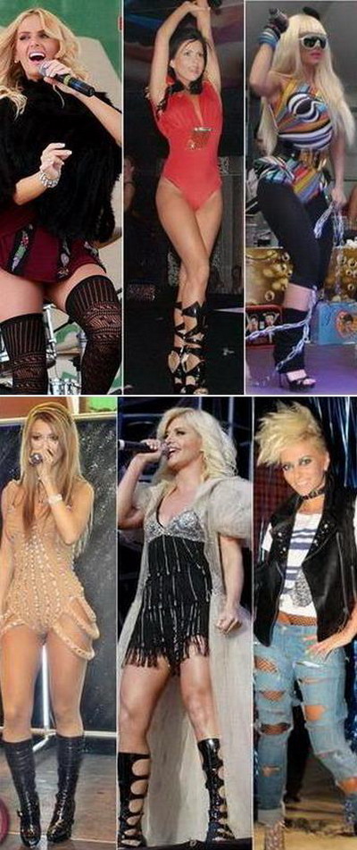 Ce cantareata din Romania are cele mai tari costume de scena? GALERIE FOTO! 