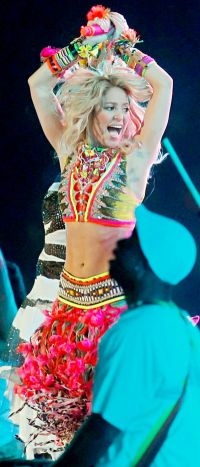 Shakira a facut super show in ultima zi a Campionatului Mondial de Fotbal 2010 - VIDEO