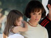 Suri Cruise, in vizita la Katie Holmes pe platourile de filmare la „The Kennedys” – FOTO