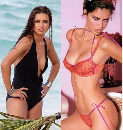  Adriana Lima  s-a ingrasat cateva kilograme? 