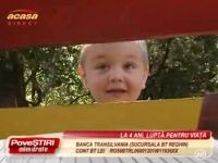 Denis, un copil cu o tumora pe creier, are nevoie de bani pentru operatia salvatoare - VIDEO