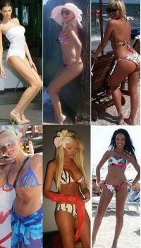  Vedetele noastre in costum de baie, fara Photoshop