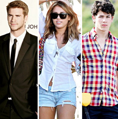 Liam Hemsworth nu-l considera pe Nick Jonas un posibil rival
