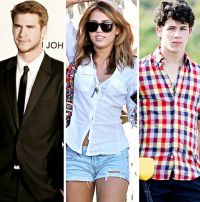 Liam Hemsworth nu-l considera pe Nick Jonas un posibil rival