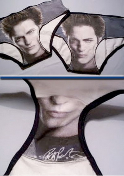 Ai purta chiloti cu chipul lui Robert Pattinson?