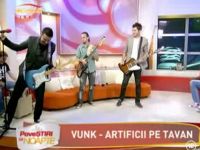 Vunk au scos "Artificii pe tavan" la "Povestiri de noapte" - VIDEO
