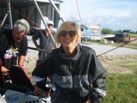 Dana Rogoz a zburat cu motodeltaplanul, inainte de inceperea filmarilor pentru “Mostenirea” 