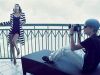 Justin Bieber si Kim Kardashian sedinta foto pe o plaja din Bahamas - GALERIE FOTO