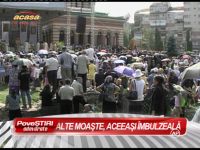 Peste zece mii de credinciosi s-au calcat in picioare pentru a se inchina la moastele Sfantului Ierarh  Nifon - VIDEO
