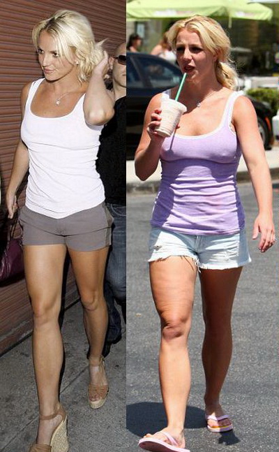 Britney a castigat lupta cu celulita sau sunt prelucrate fotografiile? -  GALERIE FOTO