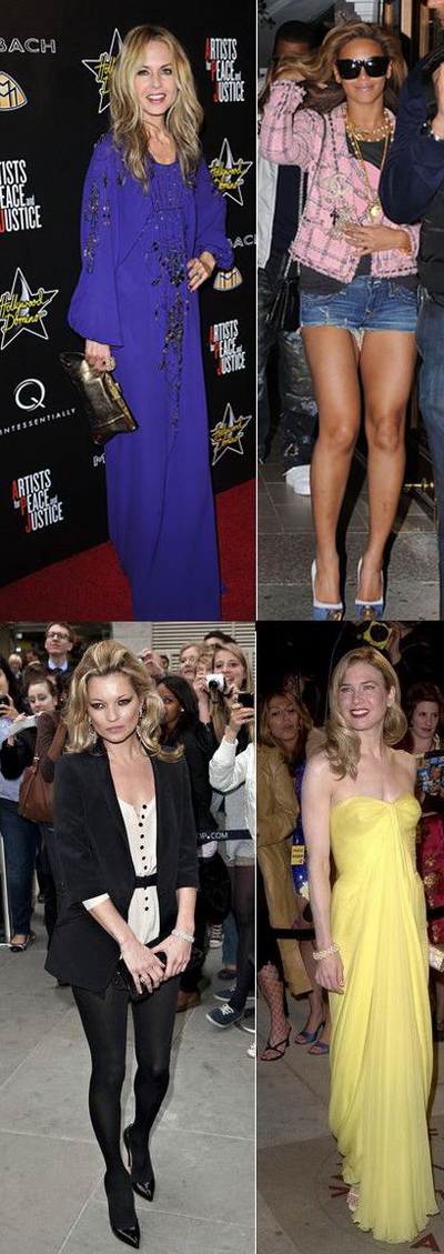 Fashioniste vintage de la Hollywood