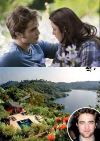 Uite cuibusorul de nebunii al lui Robert Pattinson si Kristen Stewart 