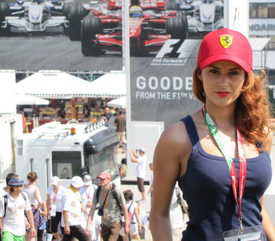 Irina Antonie fascinata de cursele de Formula 1 