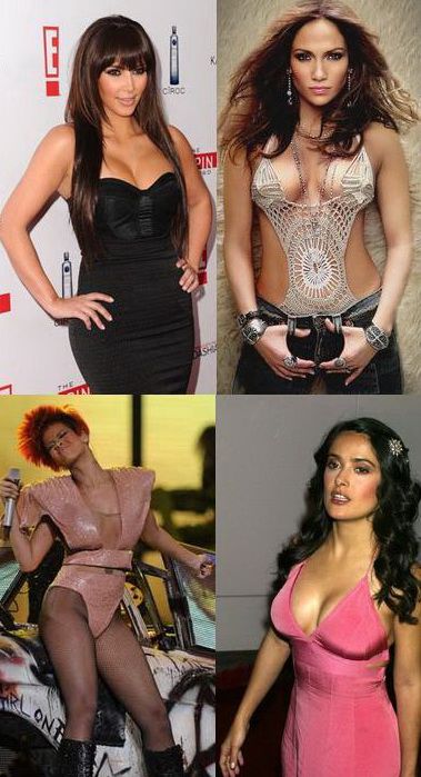 Top 10 vedete cu forme – GALERIE FOTO