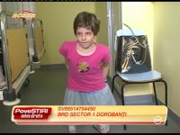 Cu o fetita de opt ani viata a fost prea dura - VIDEO