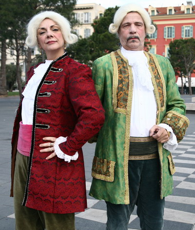 Gheorghe Visu a vizitat la Nisa expozitia de pictura a tatalui lui Robert de Niro
