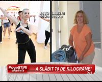 Monica Ramirez  a slabit 70 de kilograme intr-un an si jumatate - VIDEO